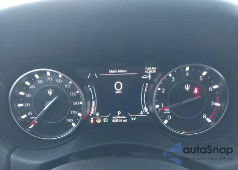 2022 Maserati Levante Gt из США, поврежденный, VIN ZN661XUA7NX402310